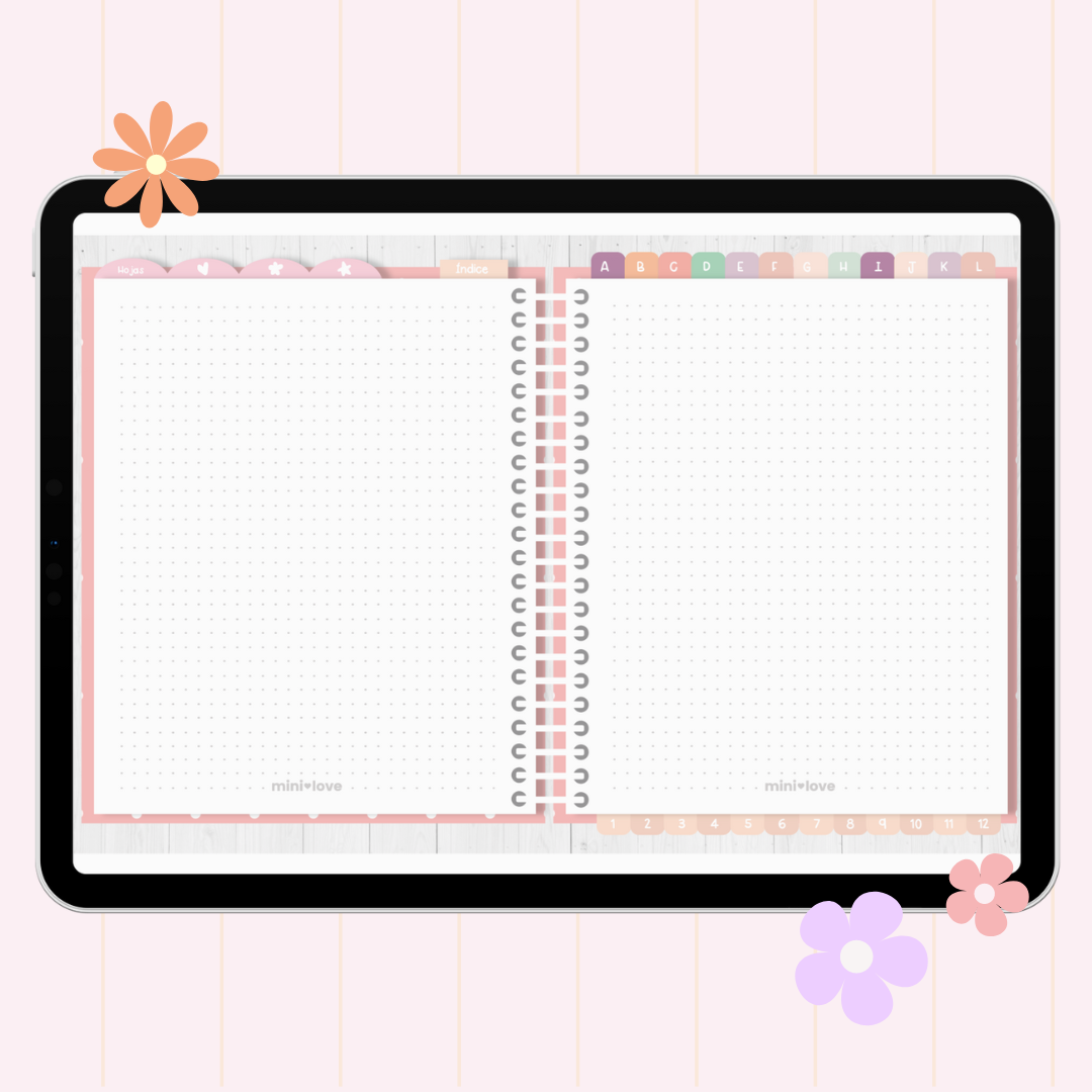 Libretal Digital Horizontal - Rosa