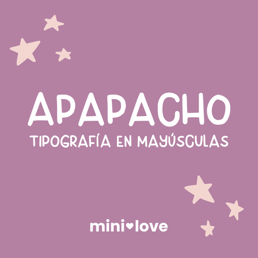 Tipografía Apapacho