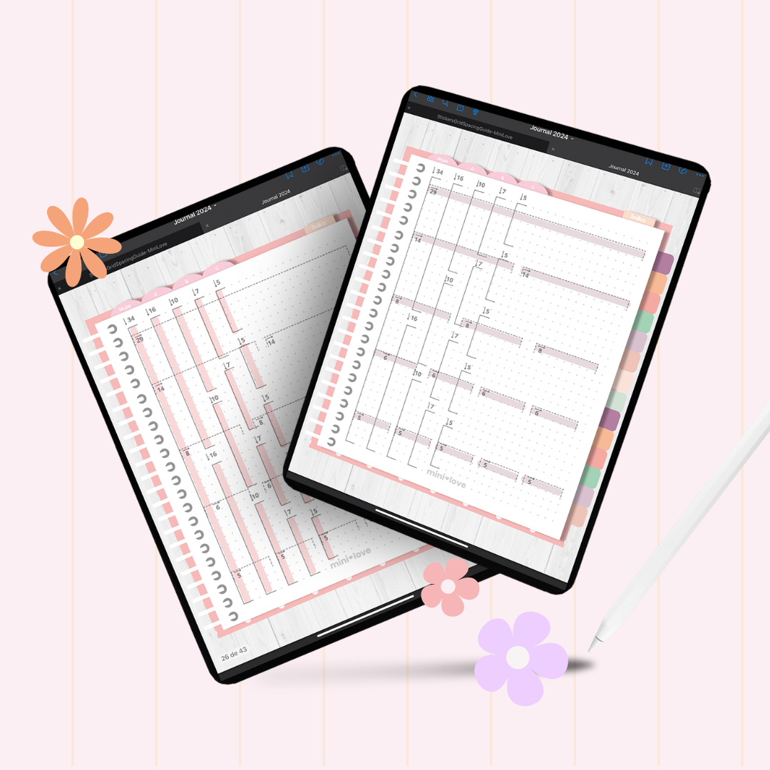 ¡Gratis! Sticker Digital - Grid Spacing Guide