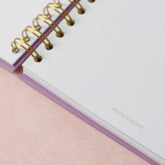 Libreta Bullet Journal Golden Edition Morada