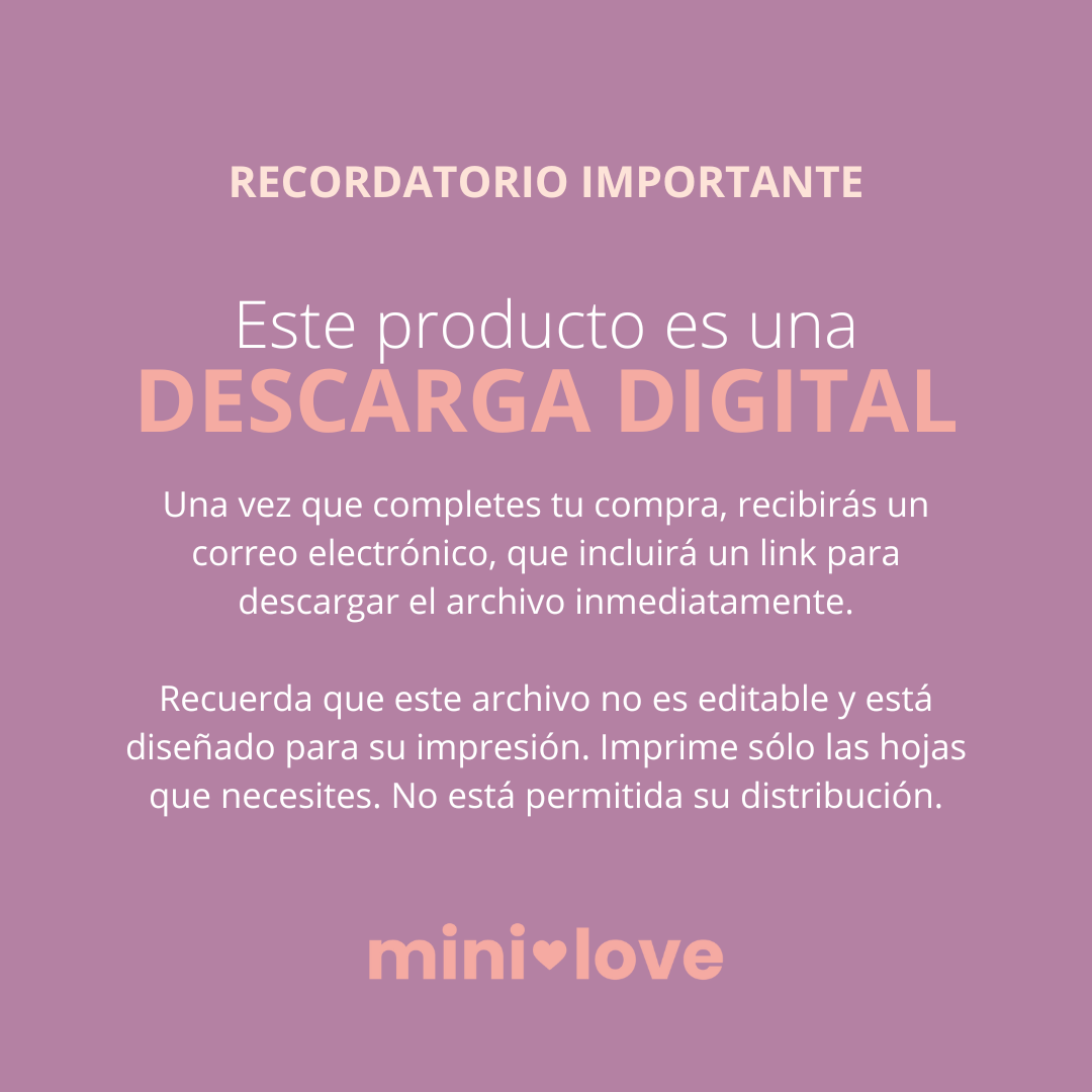 Reto Ahorro 52 Semanas - Plantilla para impresión