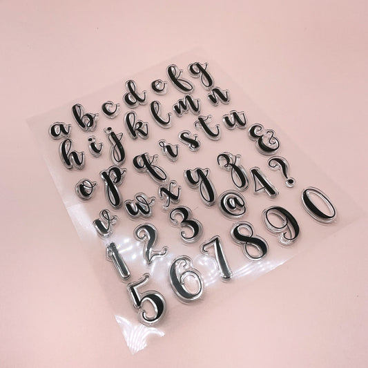 Sellos Lettering Abecedario