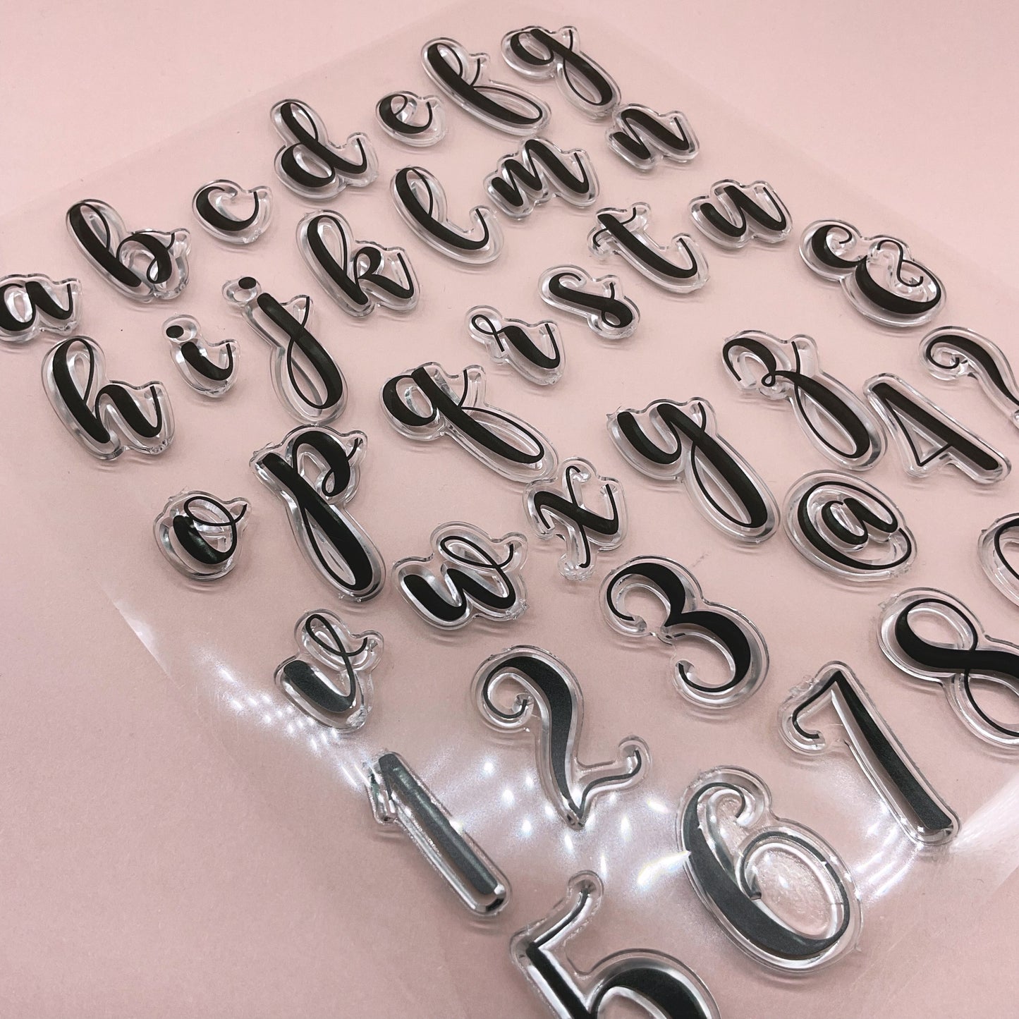 Sellos Lettering Abecedario