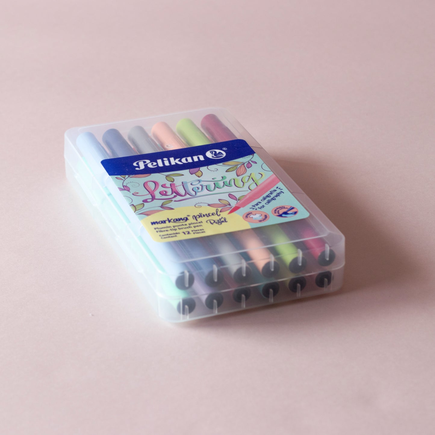 Punta Pincel Pastel (12pz)