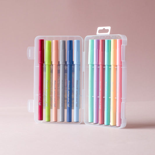 Punta Pincel Pastel (12pz)