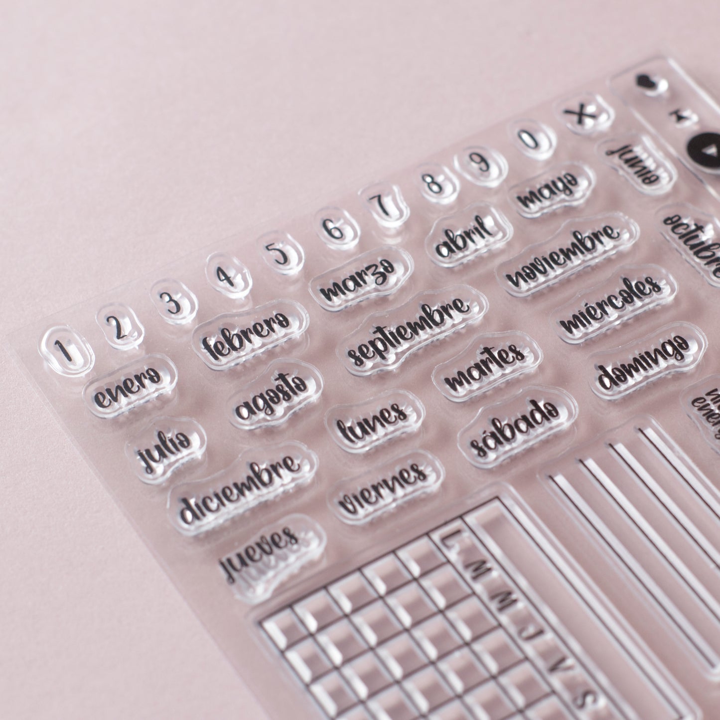 Sellos para Agenda Bullet Journal