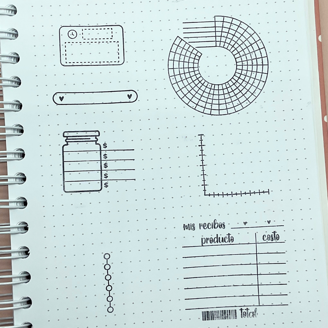 Master Set de Sellos Bullet Journal