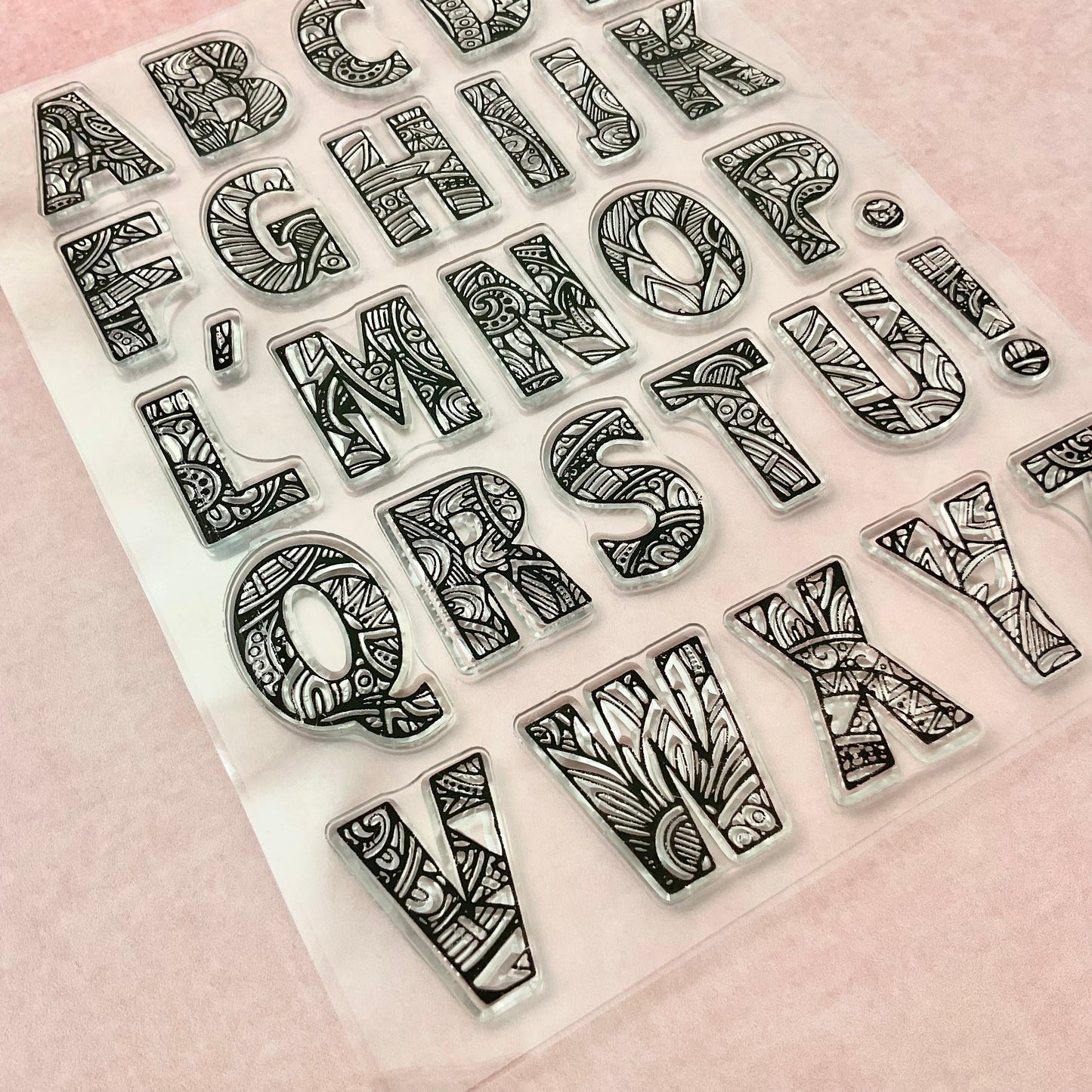 Sellos Letras Mandalas