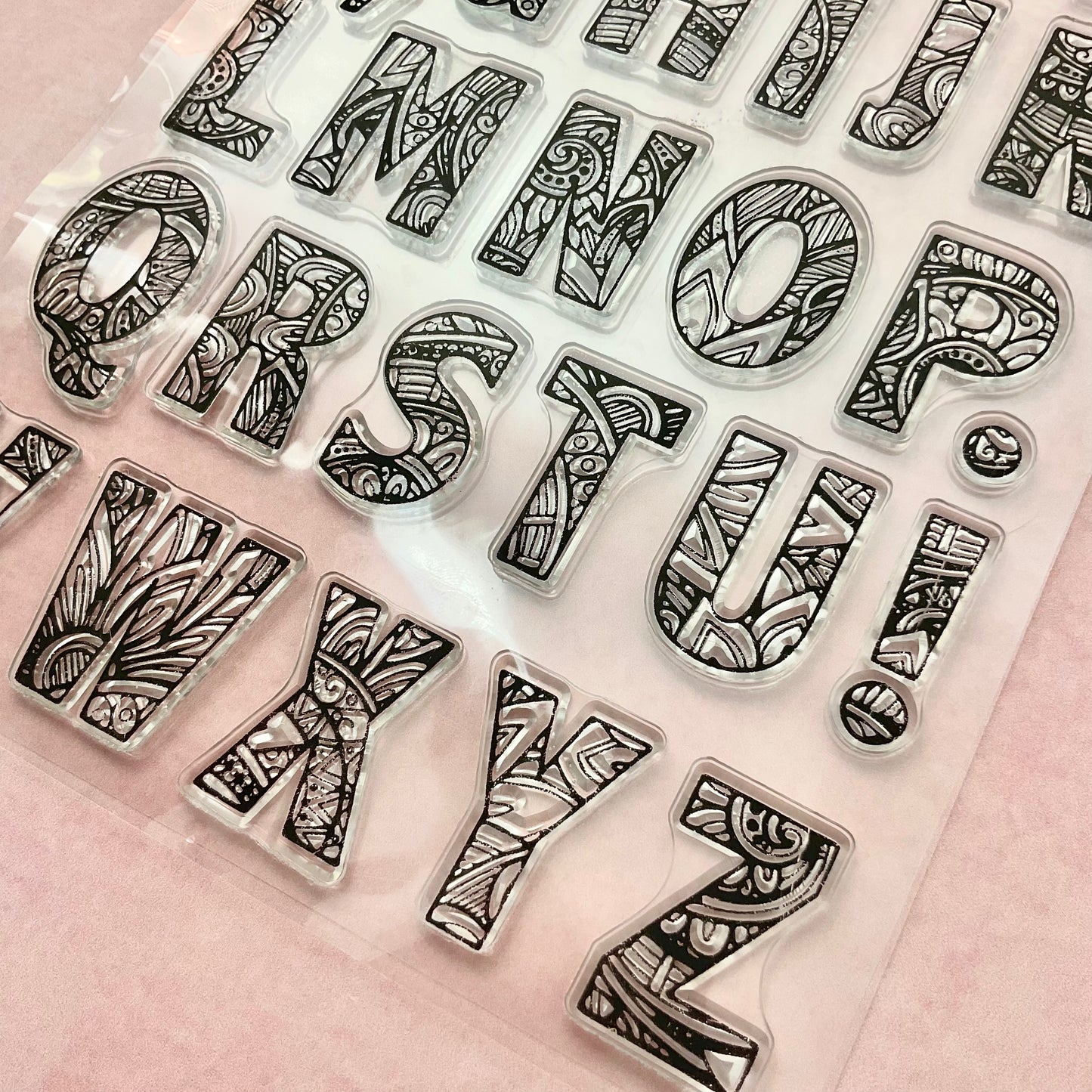 Sellos Letras Mandalas