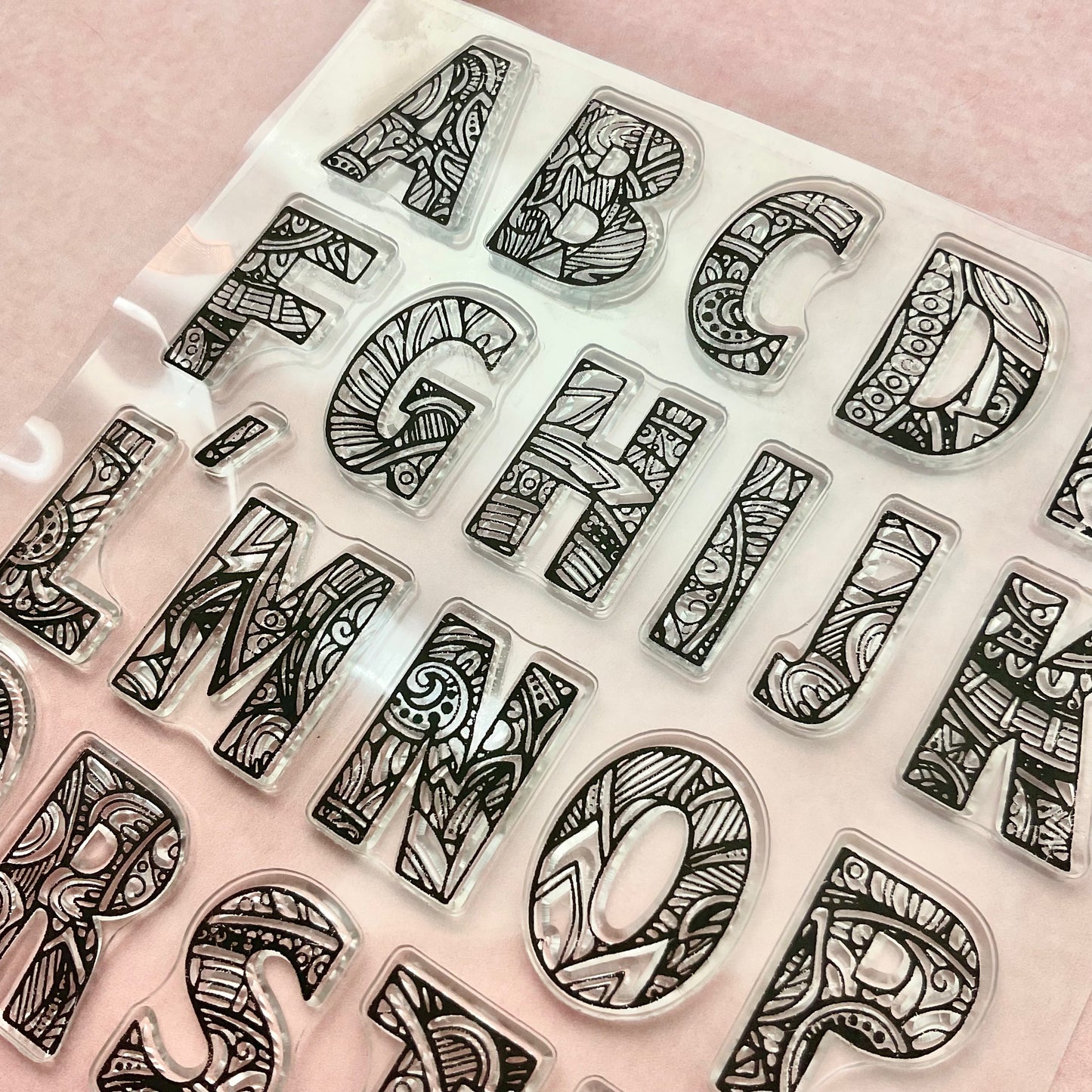 Sellos Letras Mandalas