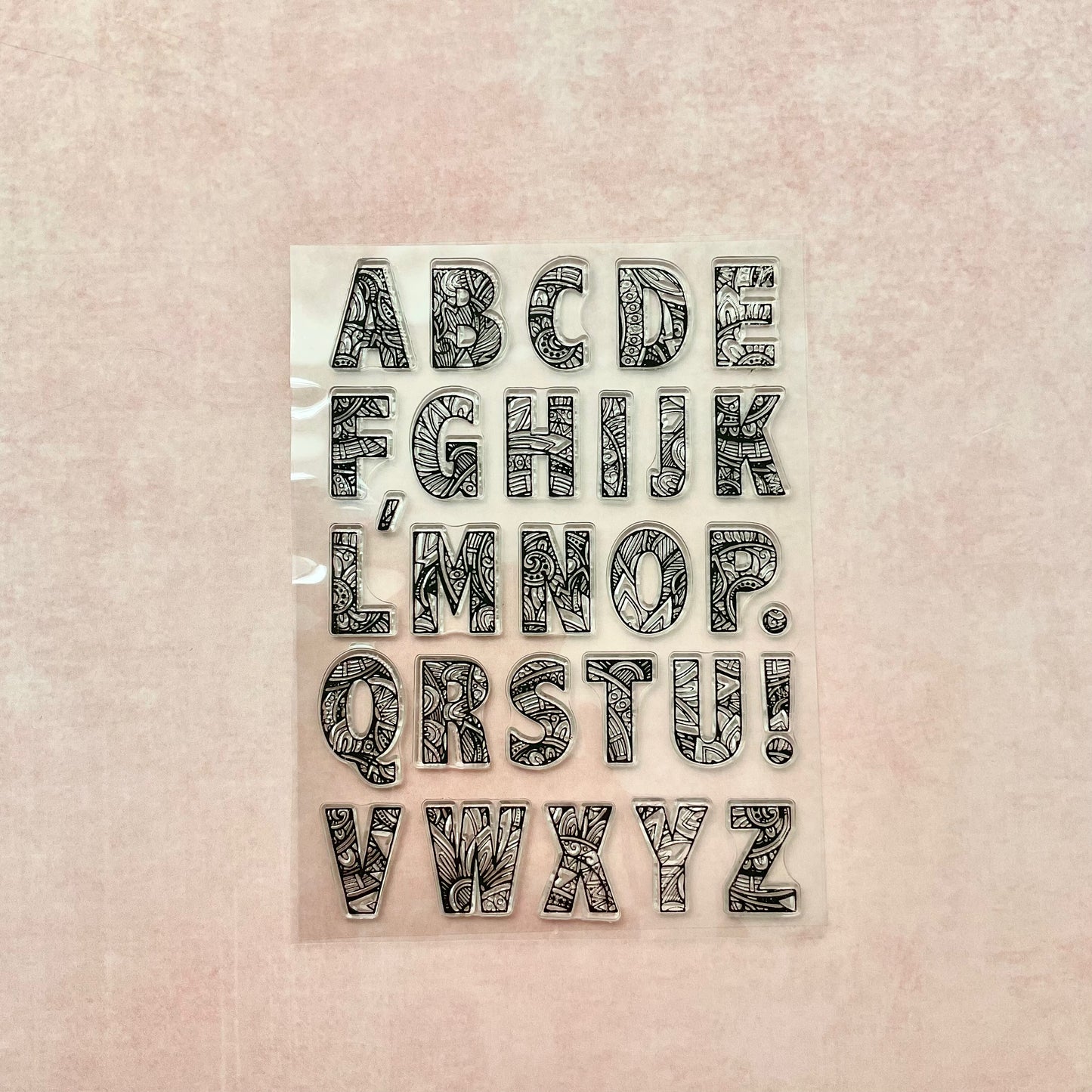 Sellos Letras Mandalas