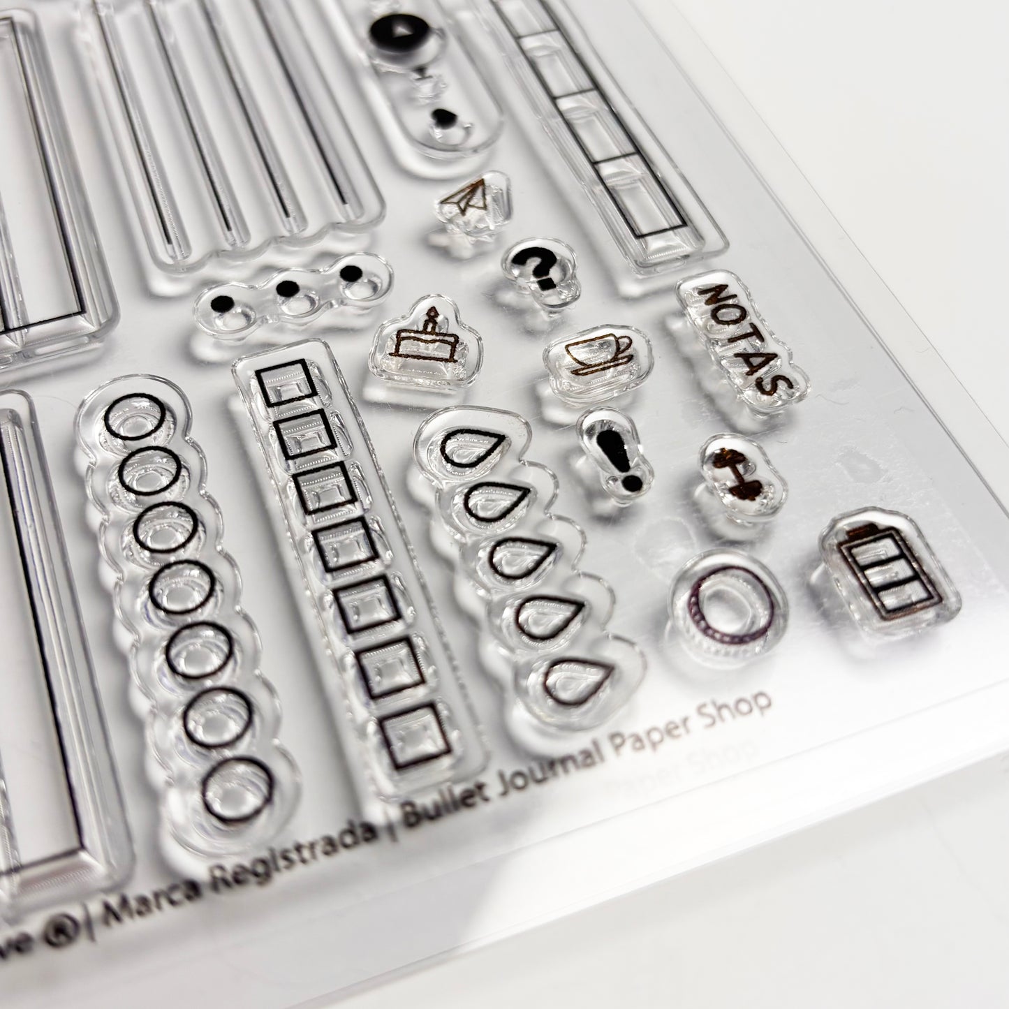 Sellos para Agenda Bullet Journal