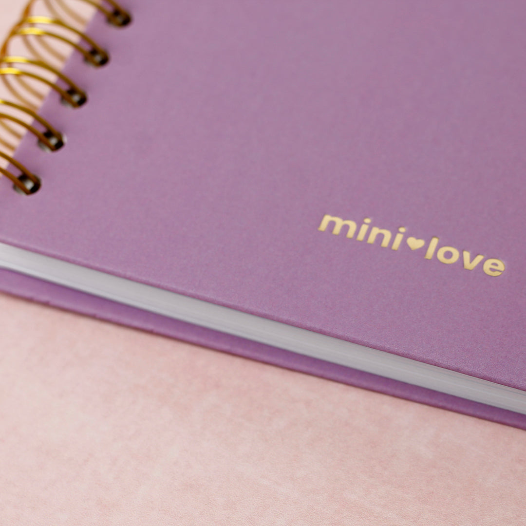 Libreta Bullet Journal Golden Edition Morada