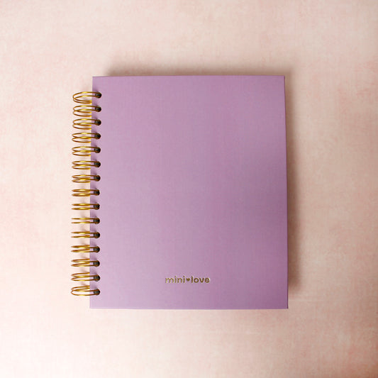 Libreta Bullet Journal Golden Edition Morada