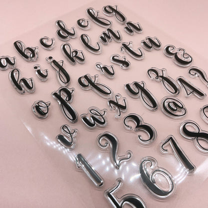 Sellos Lettering Abecedario