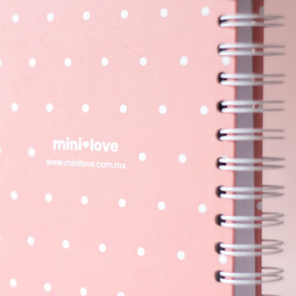 Libreta Bullet Journal Rosa